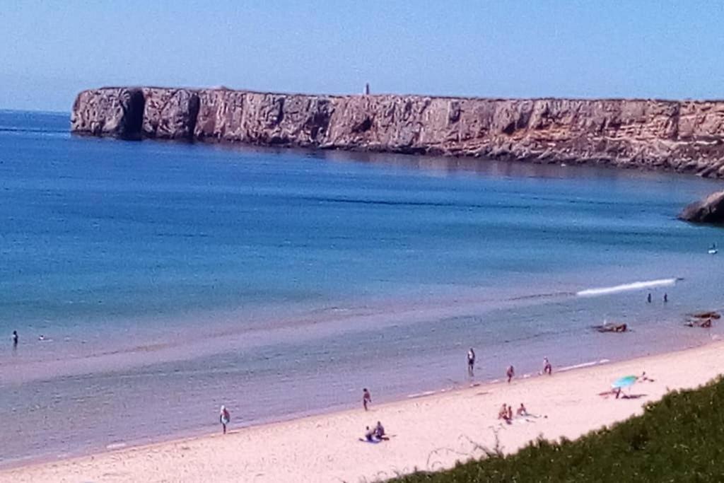 סאגרש Casa Do Beliche - Frente Praia, Grande Terraco Privado מראה חיצוני תמונה